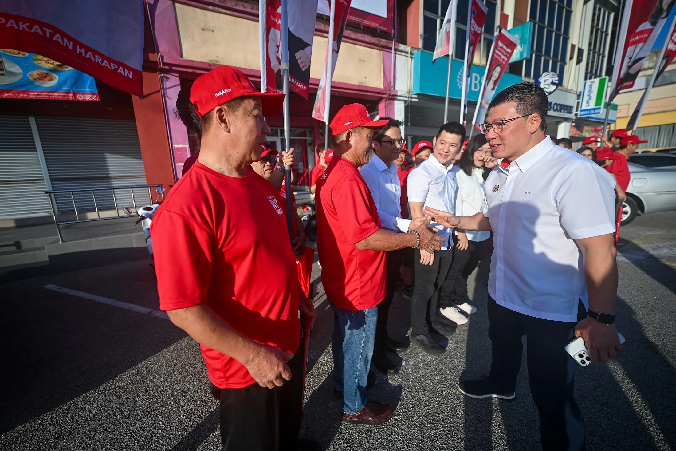 Hari Penamaan Calon DUN Yong Peng — Nga Kor Ming — Photo 1: Hari Penamaan Calon DUN Yong Peng