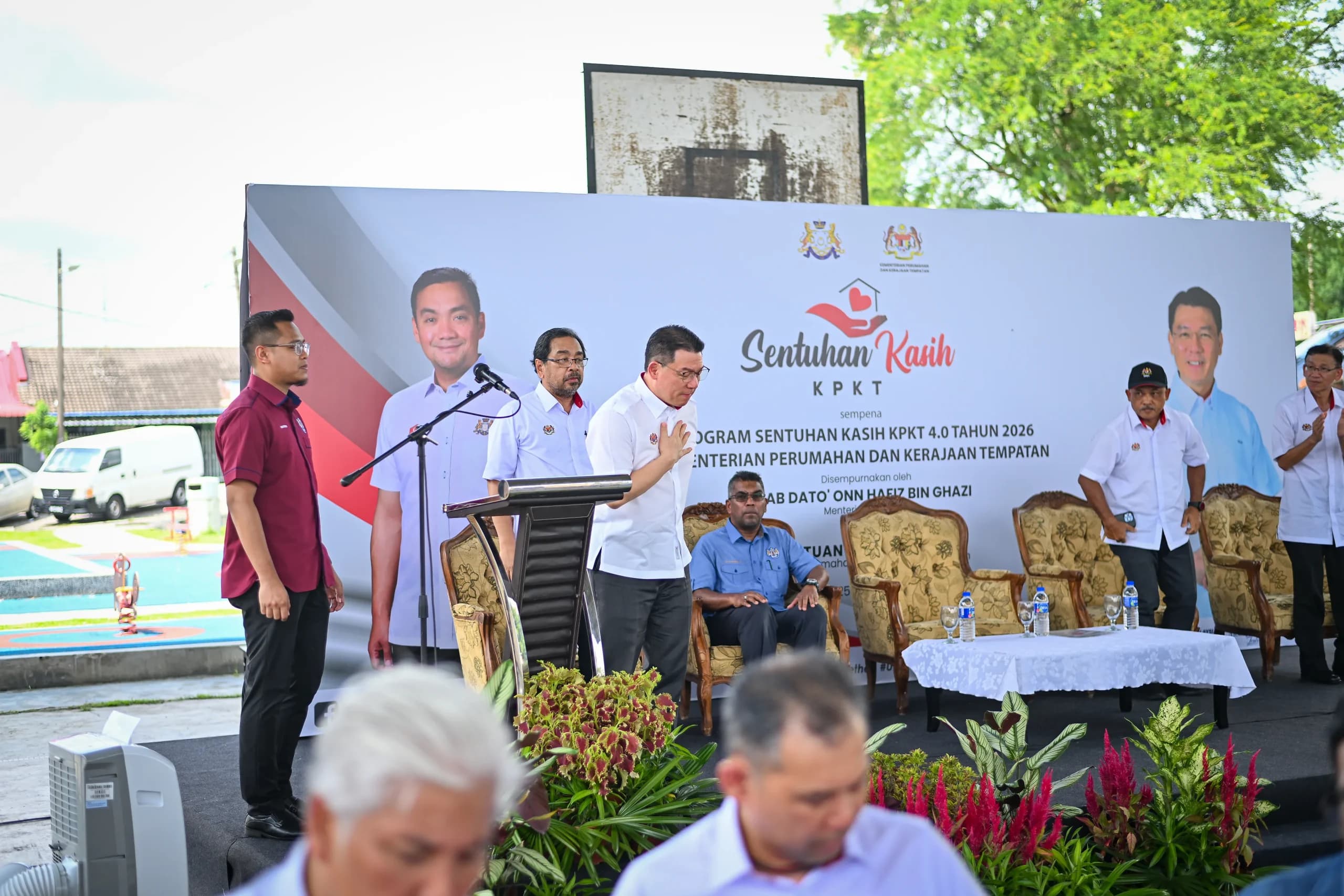 SK Program 3 Lawatan ke Flat Taman Ungku Tun Aminah — Nga Kor Ming — Photo 1