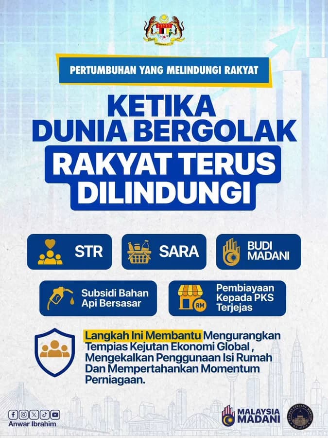 Kerajaan Madani sentiasa prihatin.