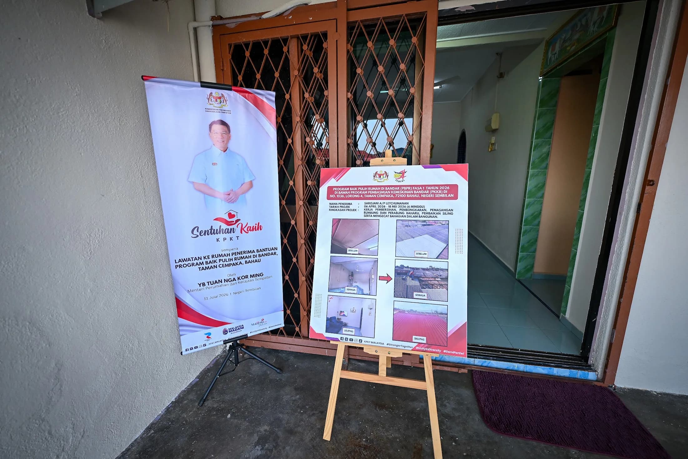 SK Program 2 Lawatan ke Program Baik Pulih Rumah — Nga Kor Ming — Photo 1: SK Program 2 Lawatan ke Program Baik Pulih Rumah